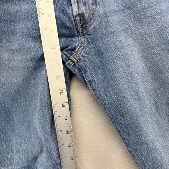 Levis 501xx Jeans Men's 30x30 Fits 29x26 Blue Premium 93' Big E Red Tab Raw Hem - Picture 5 of 10